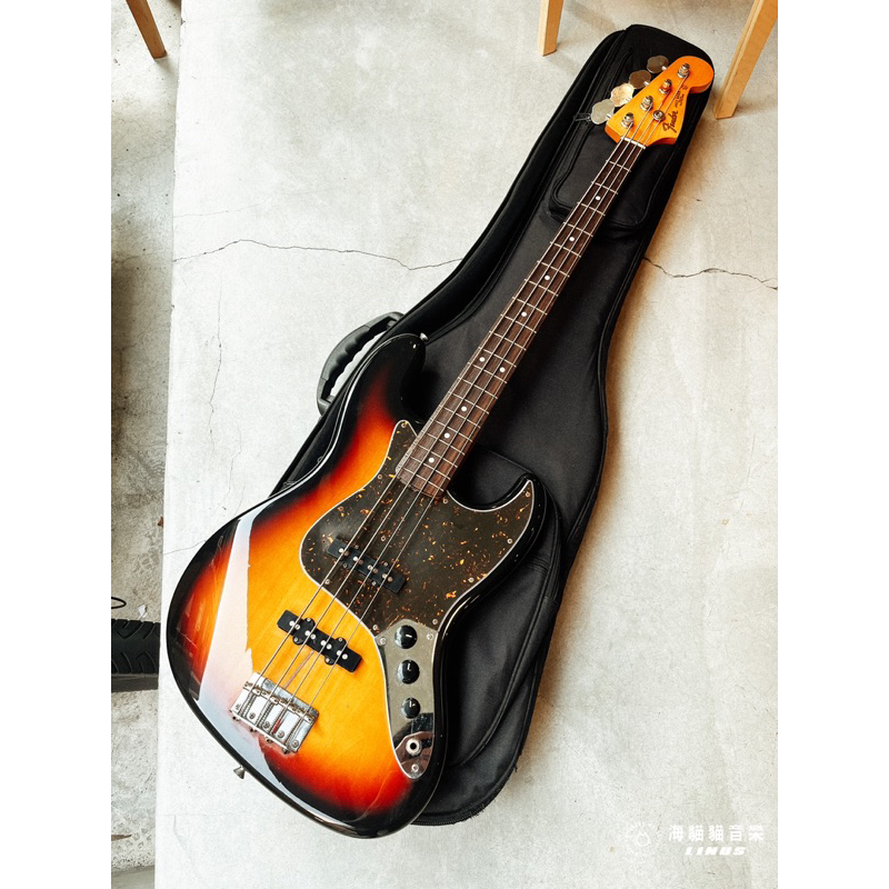 美廠拾音器！》Fender Japan JB62-US Jazz Bass Sunburst 日本製| 蝦皮購物