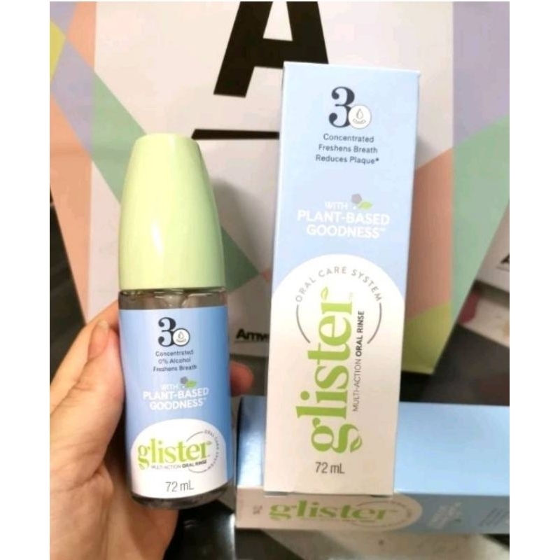 Amway 安麗最新包裝 glister多效濃縮漱口水 (72毫升) | 蝦皮購物