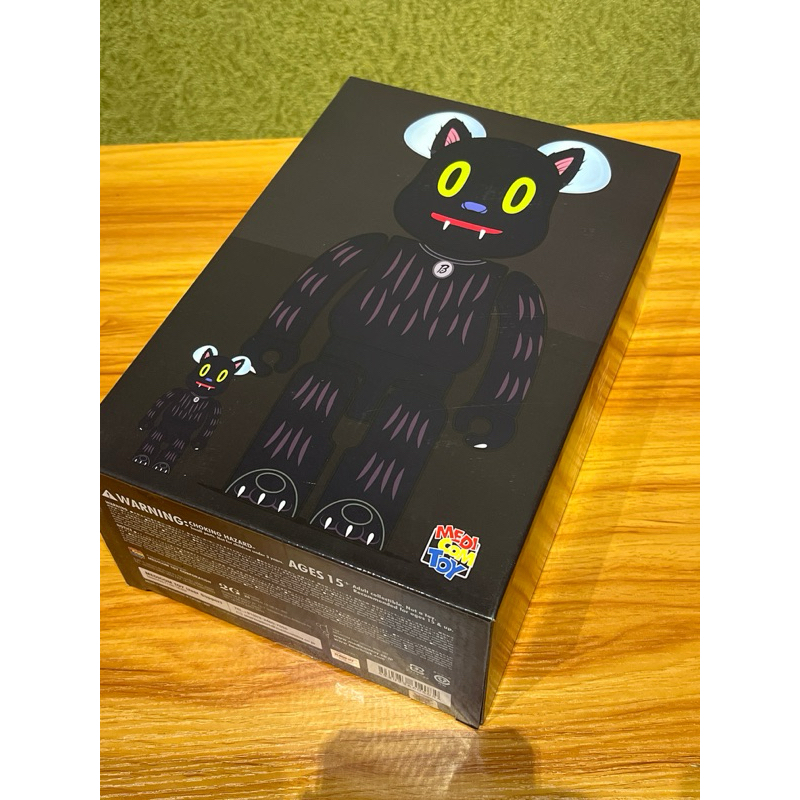 MEDICOM Be@rbrick Gary Baseman Blackie Cat 2G 日本限定拆擺| 蝦皮購物