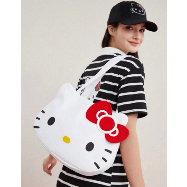 🎀 HELLO KITTY聯名 凱蒂貓 正版周邊 三麗鷗 包包 單肩包 肩背包 側背包 後背包 雙肩包 零錢包 手提袋 | 蝦皮購物