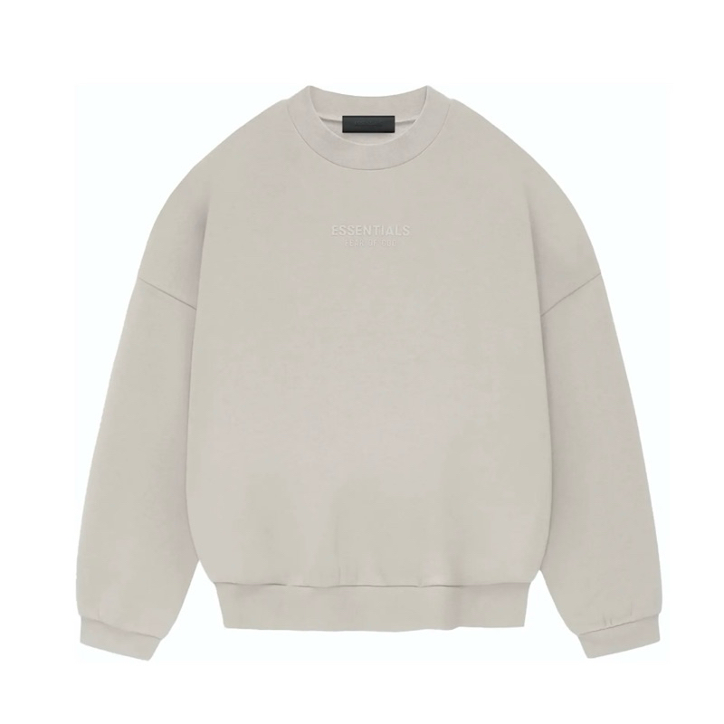 〖LIT-select〗FOG Essentials 23FW Crewneck 大學T 衛衣 膠條 膠字 | 蝦皮購物