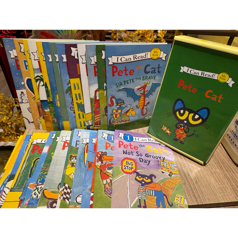 🔥現貨特價🔥皮特貓34冊Pete the Cat I Can Read 分級閱讀物初階英語