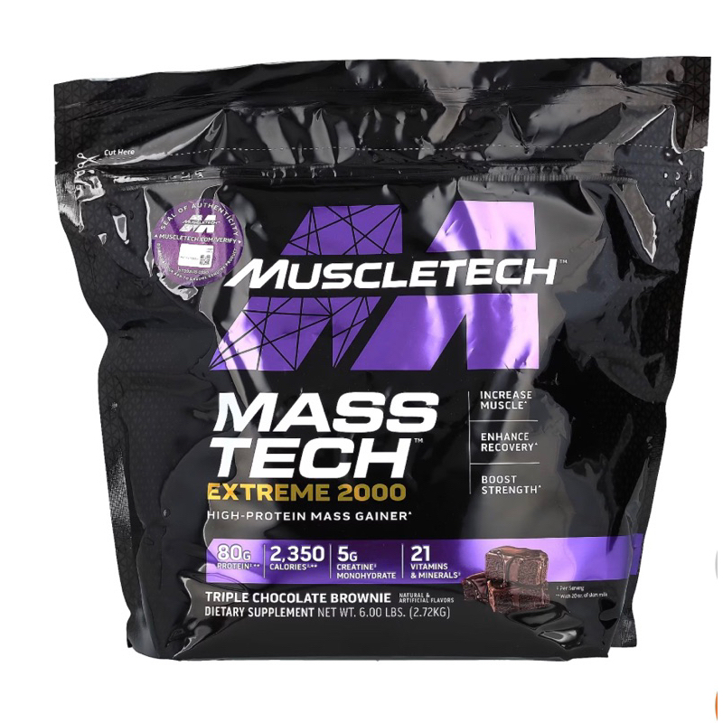 Muscletech mass-gainer 6lbs chocolate flavor. 肌肉科技 增重蛋白粉 巧克力 | 蝦皮購物