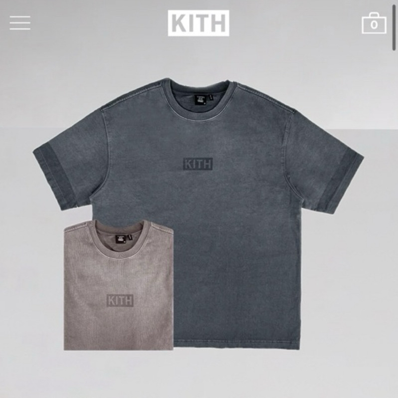 🇺🇸 KITH KSUBI Tate聯名BOX LOGO 重水洗洗舊短袖T恤洗舊潮流滑板高磅  