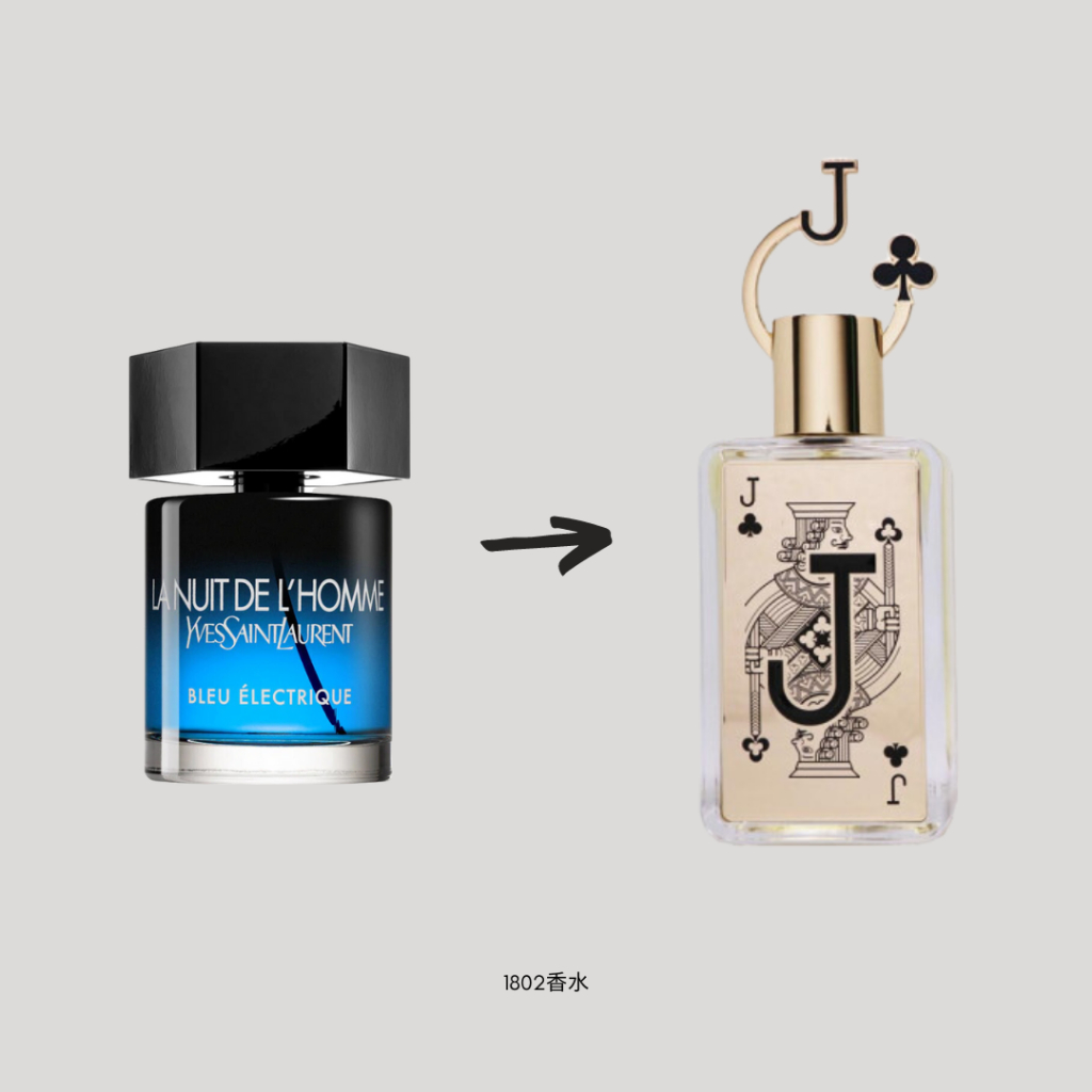 YSL La Nuit de L Homme Bleu Electrique 複製Jack of Clubs