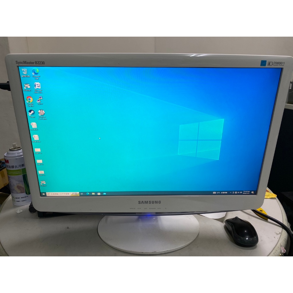 三星 Samsung SyncMaster B2230 B2230N 22吋 LCD 螢幕 白色 | 蝦皮購物