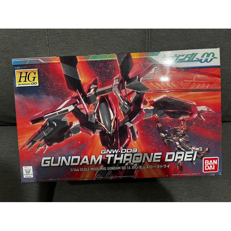 Bandai萬代 鋼彈OO HG 1/144 #014 座天使 3號機 座天使三型 涅娜 THRONE DREI | 蝦皮購物