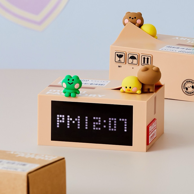 LINE FRIENDS minini系列 數字時鐘 | 蝦皮購物