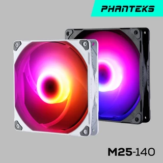 Phanteks追風者 M25-140 ARGB散熱風扇 黑色/白色/單包裝/三包裝/厚度25mm