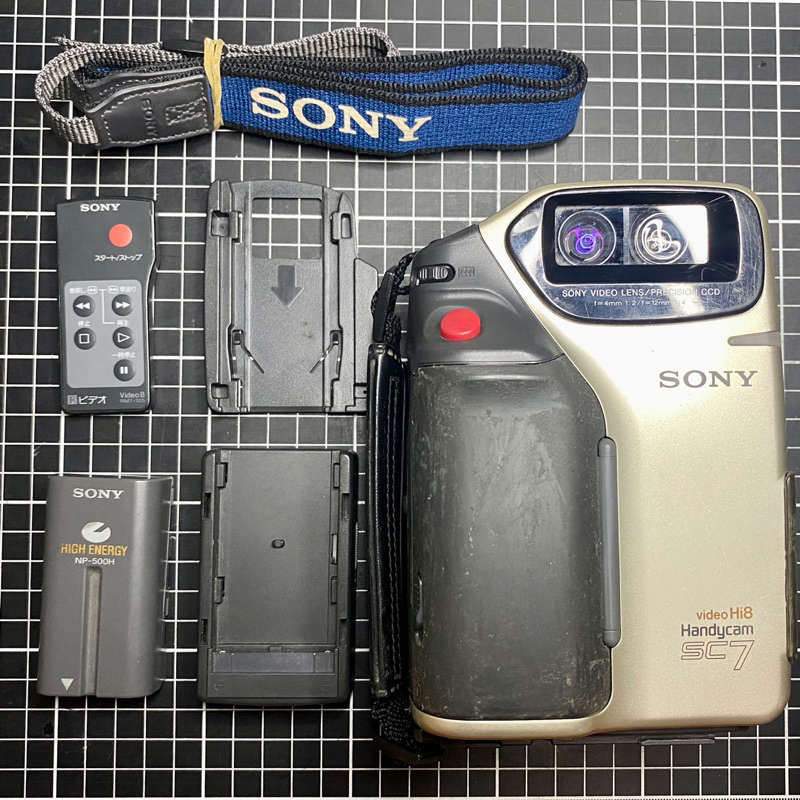 SONY VideoHi8 Handycam CCD-SC55 ビデオカメラ - カメラ