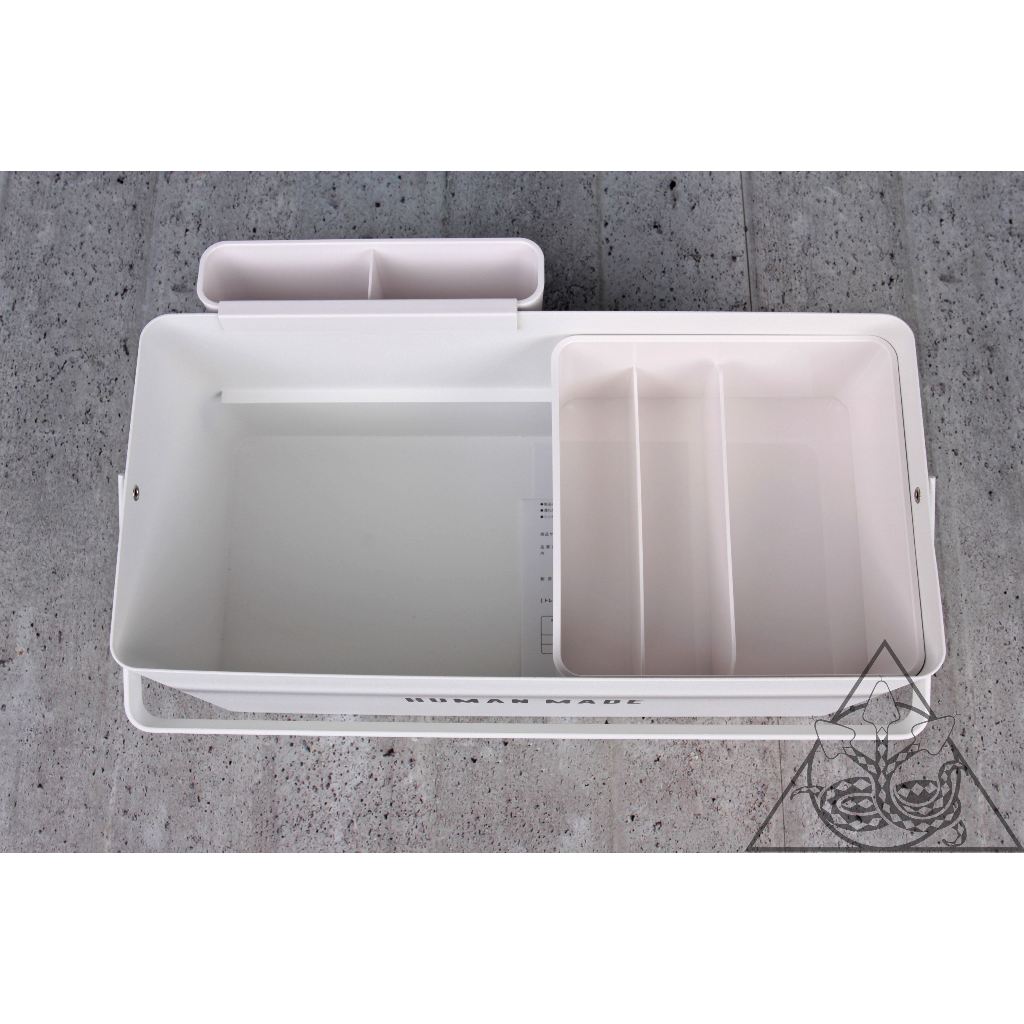 HUMAN MADE MAKEUP TOOLBOX 居家膠囊系列帶鏡收納盒化妝盒HM26GD105