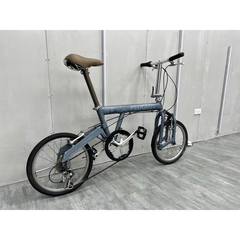 PEUGEOT Birdy 日本bd-1 消光灰鳥車折疊車摺疊車經典款圓管鳥腳踏車