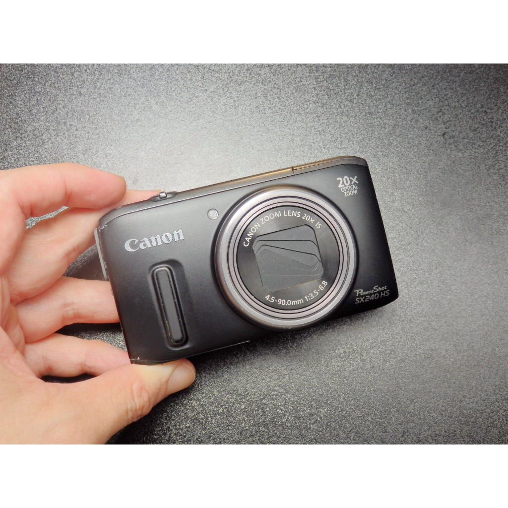 CANON POWERSHOT SX240 HS (20倍高變焦 / 1210萬像素 / GPS) 蝦皮購物
