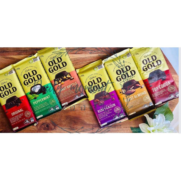 【澳洲空運】【Cadbury吉百利】(3天內出貨） Old Gold 黑巧克力 | 蝦皮購物