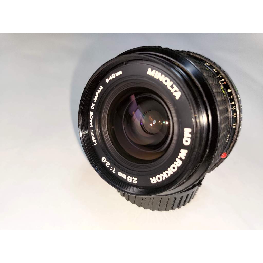MINOLTA MD W.ROKKOR 28mm F2.8廣角定焦鏡頭(MD口) | 蝦皮購物