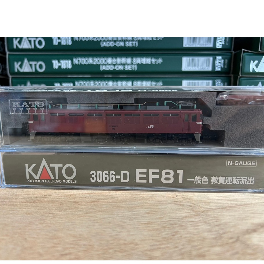 東方模型) Kato 3066-D EF81 一般色敦賀運転派出| 蝦皮購物