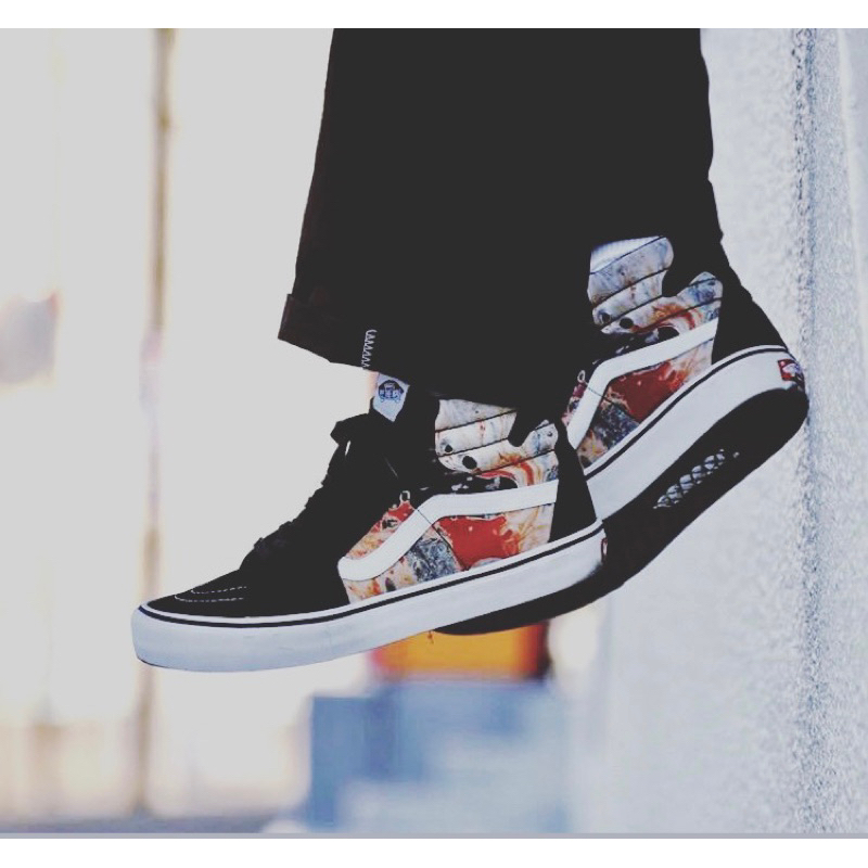 Supreme VANS Sk8-Hi Andres Serrano