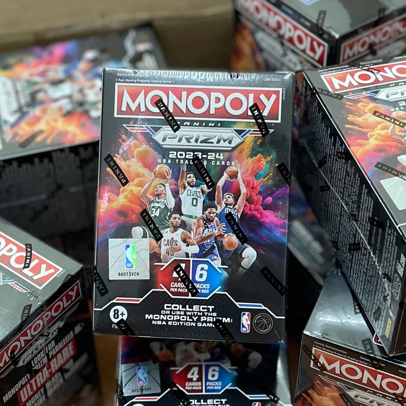 2023 24 monopoly prizm nba booster box 2023-24 Panini Prizm Monopoly WNBA Edition Blaster Box