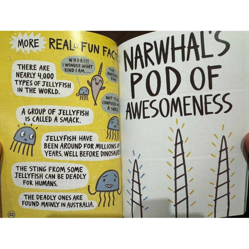 現貨A Narwhal and Jelly Book 8冊獨角鯨和水母的故事可小達人點
