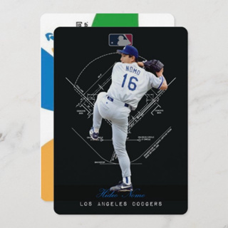 MLB 野茂英雄Hido Nomo 龍捲風造型悠遊卡（實體悠遊卡、非貼紙 