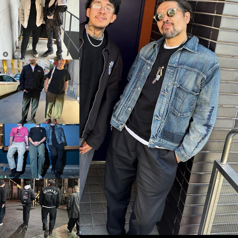 NEIGHBORHOOD 23SS TAPEREDSILHOUETTE PANTS 黑色機能彈性錐型