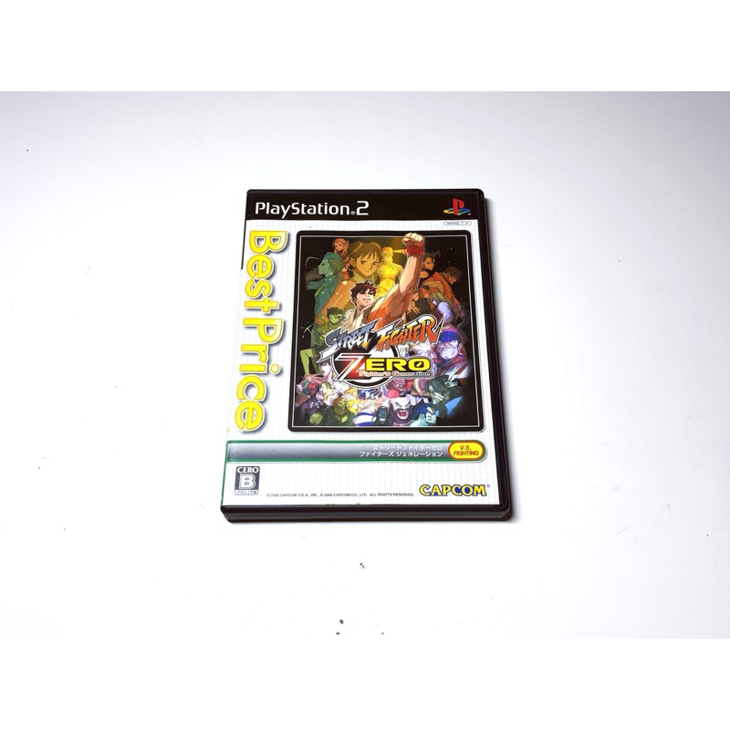 【勇者電玩屋】PS2正日版-極美品 快打旋風 ZERO 合輯 戰士時代（收藏等級） | 蝦皮購物