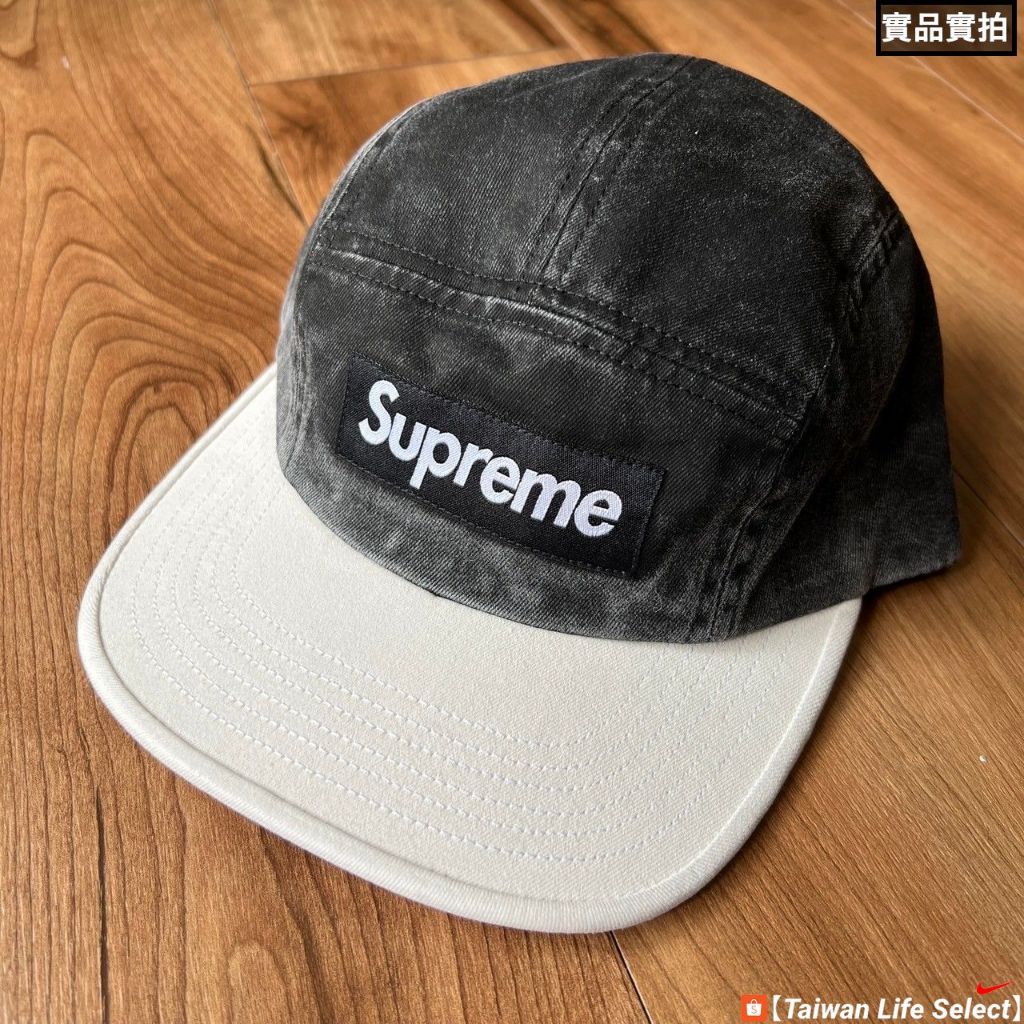 ☆日本SUPREME現貨!2024SS SUPREME PIGMENT 2TONE CAMP CAP 五