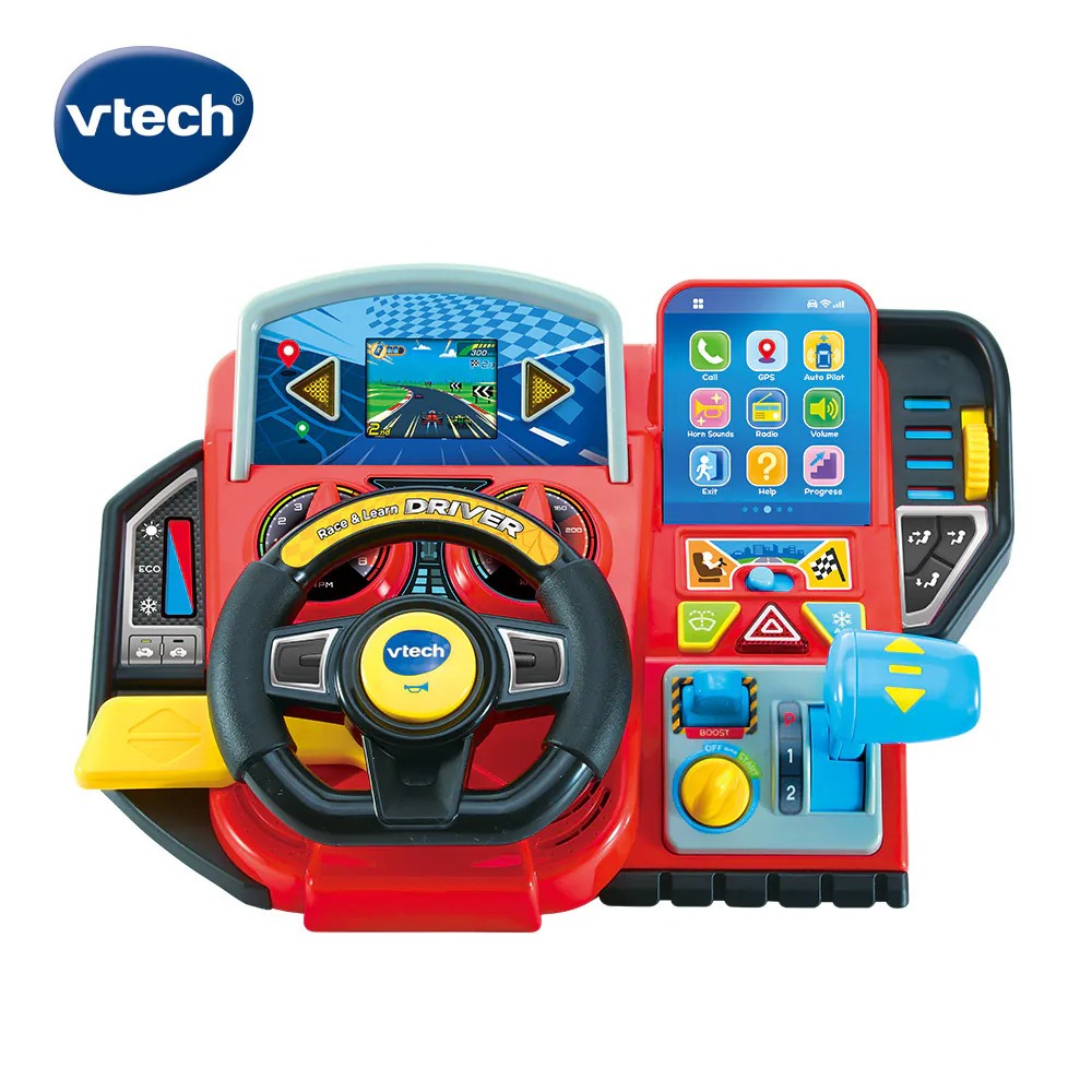 【英國 Vtech 】Vtech 動感實境駕駛方向盤 | 蝦皮購物