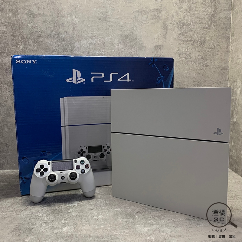 澄橘』 Sony PlayStation PS4 500GB 1207A 白《3C租借歡迎折抵》A68785