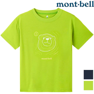 Mont-Bell Wickron 兒童排汗衣 1114815 MAP BEAR 地圖熊
