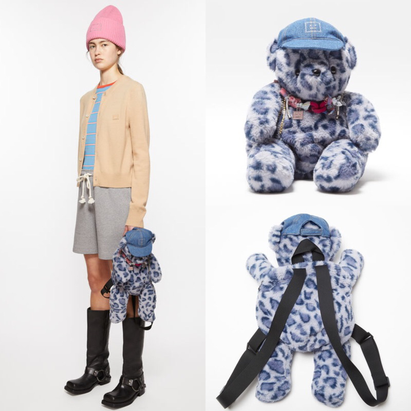 全新🇸🇪瑞典Acne Studios 泰迪熊鑰匙圈TEDDY KEYRING FACE小熊