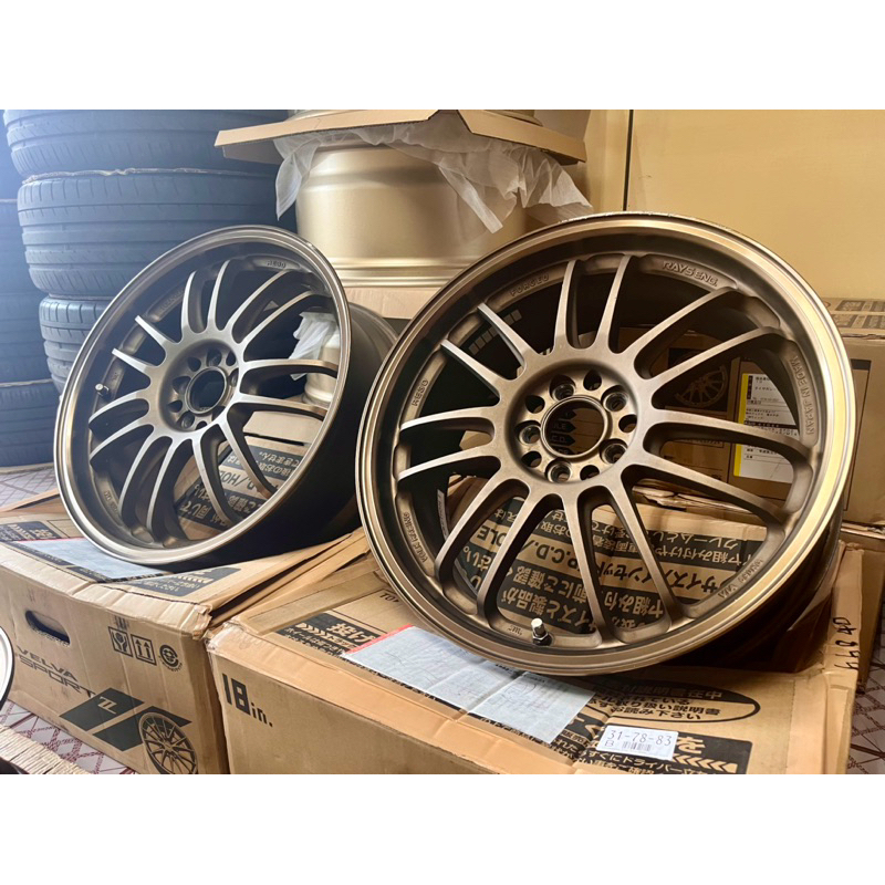 收訂 日本正品 RAYS RE30 18 5/100 鍛造 輕量化 | 蝦皮購物