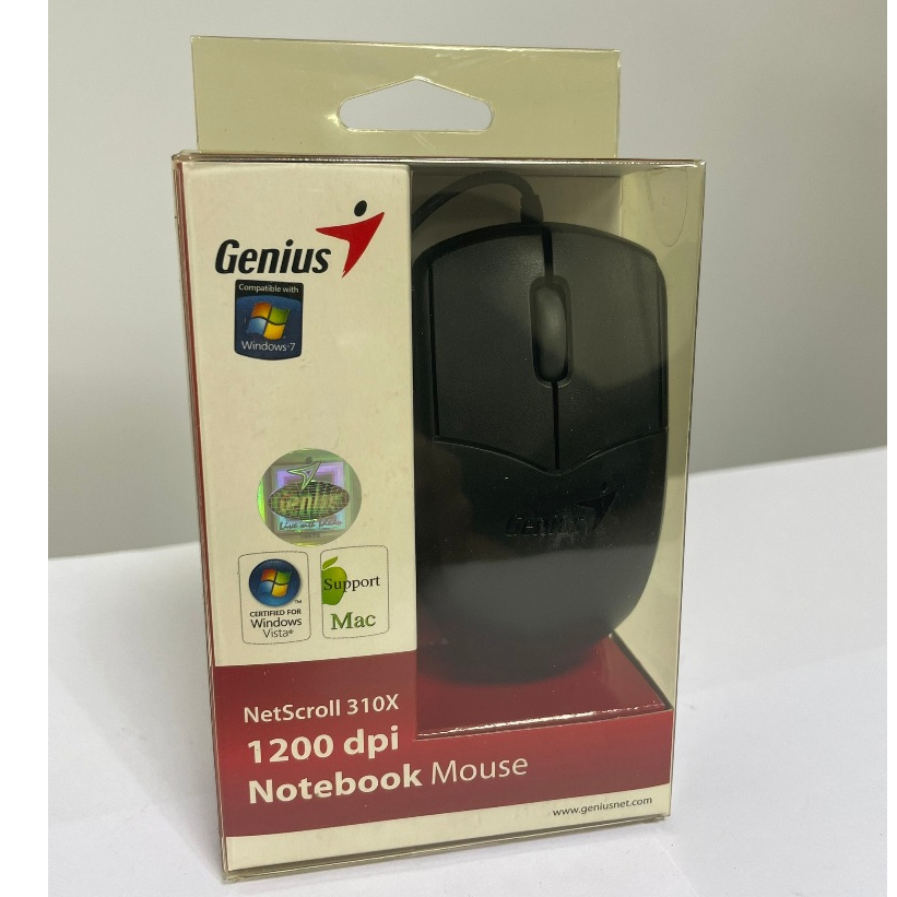 昆盈 Genius NetScroll 310X 極光精靈 迷你有線光學滑鼠 筆電適用(輕巧方便攜帶 不占空間) | 蝦皮購物