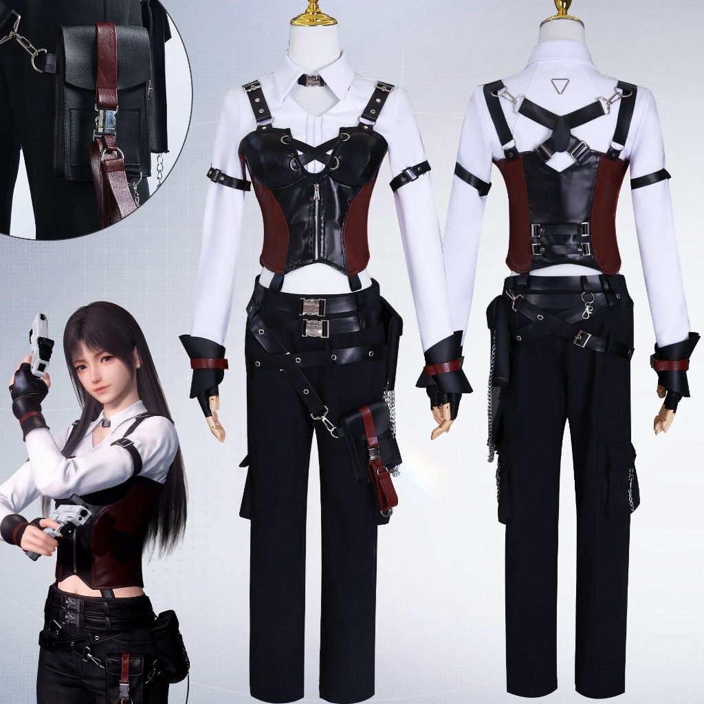 台灣出貨 戀與深空 cos 戀與深空女主 獵人小姐 cos服 獵人褲裝 cosplay 戀與深空套裝 | 蝦皮購物
