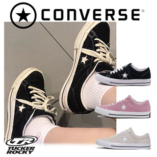 TR代購⚠️ Converse one star 帆布鞋 滑板鞋 麂皮 粉色 灰白色 男鞋 女鞋 翻毛皮 158369C