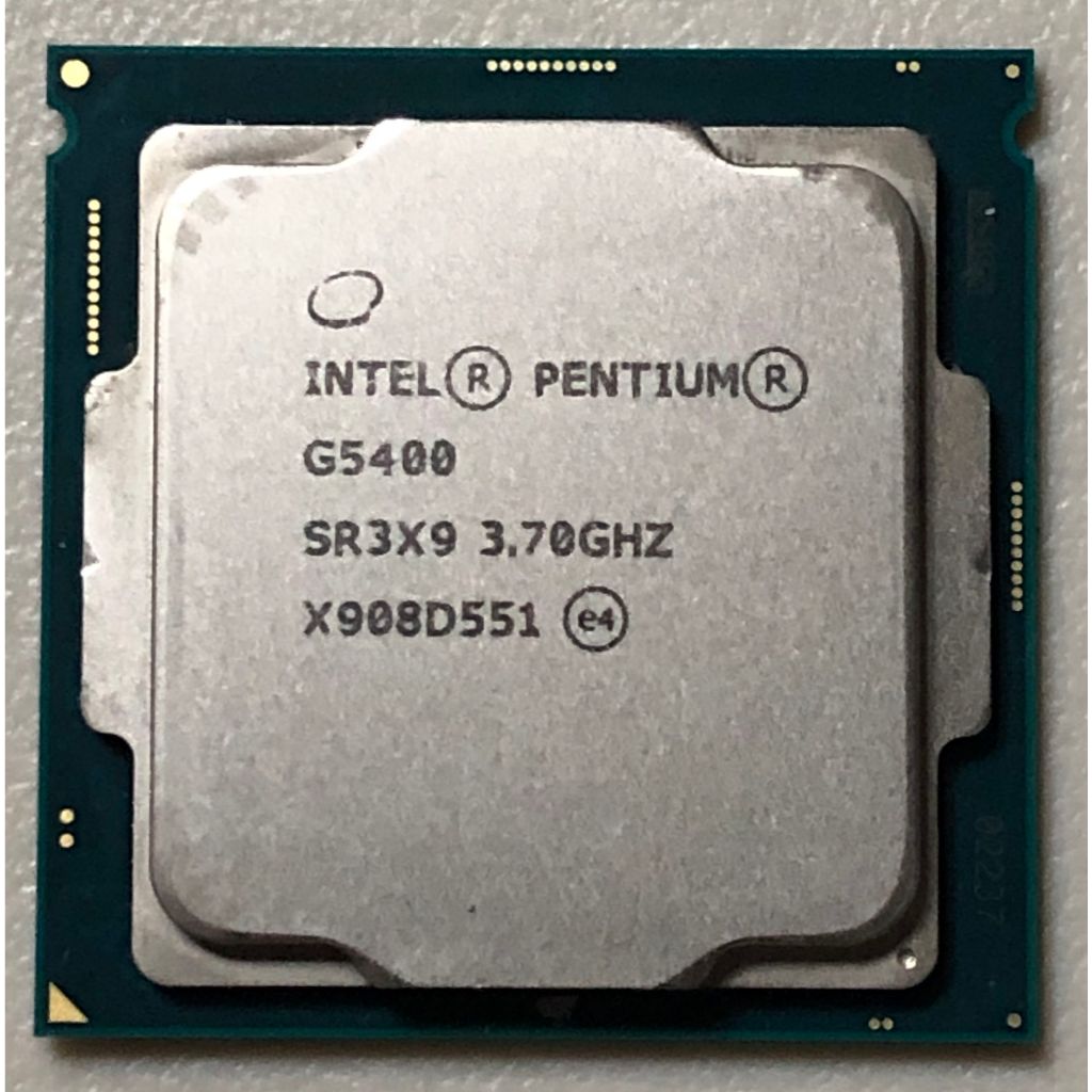 Intel 8代CPU Pentium Gold G5400 (8代-2核4緒-DDR4-送風扇) | 蝦皮購物