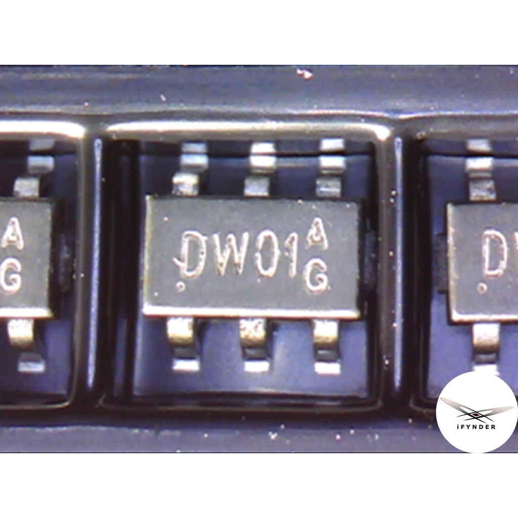 【洋將】(5個) 全新原裝DW01 DW01AG 6腳鋰電池保護IC SOT23-6 $E | 蝦皮購物