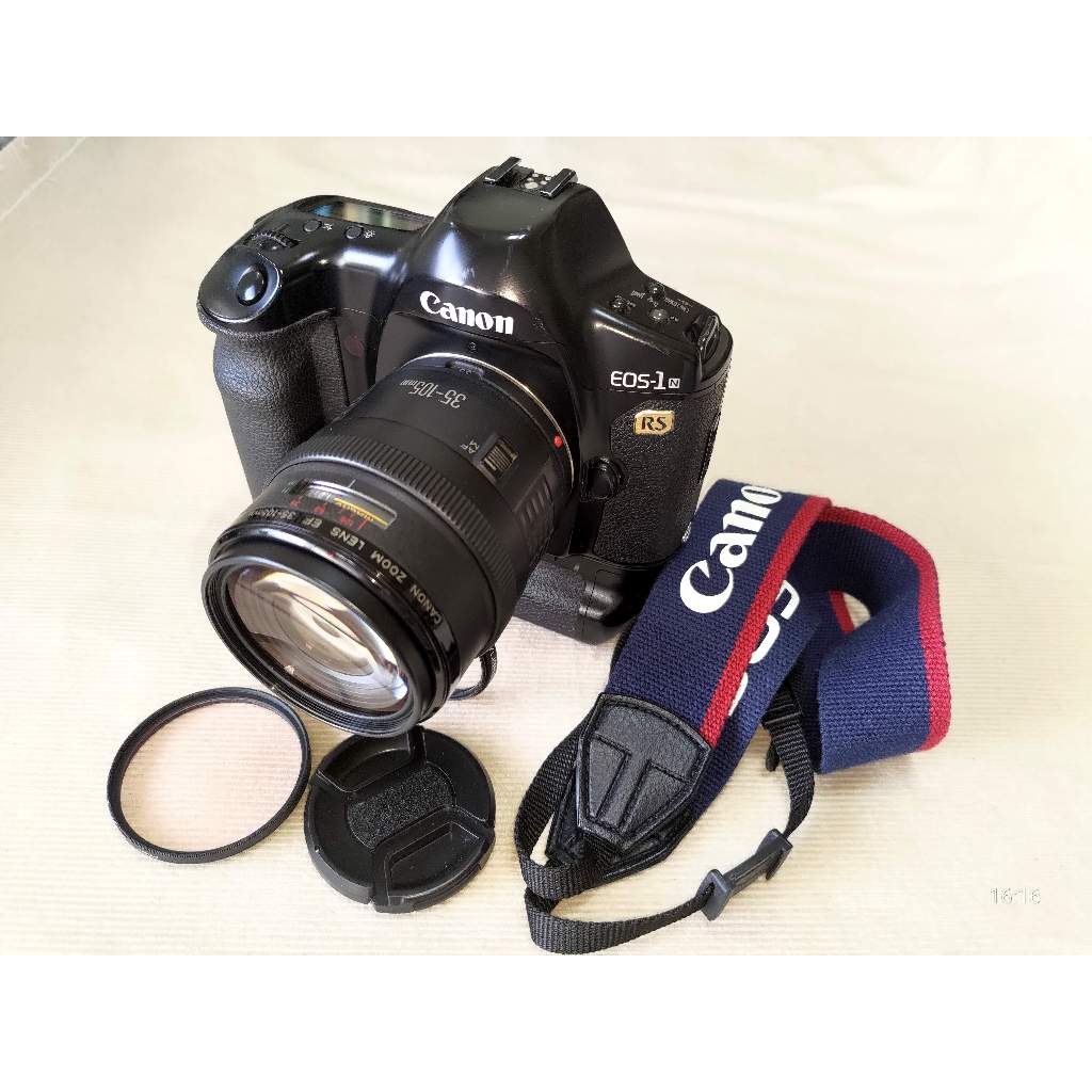 Canon EOS-1N RS+ EF35-105mm自動對焦單眼底片相機(RS金牌機皇) | 蝦皮購物
