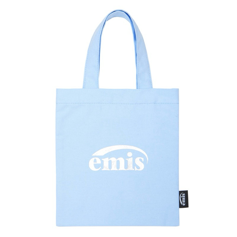 🇰🇷 ᴢʜᴏᴜ.ᴋʀ現貨｜EMIS SILVER LOGO MINI ECO BAG 手提袋