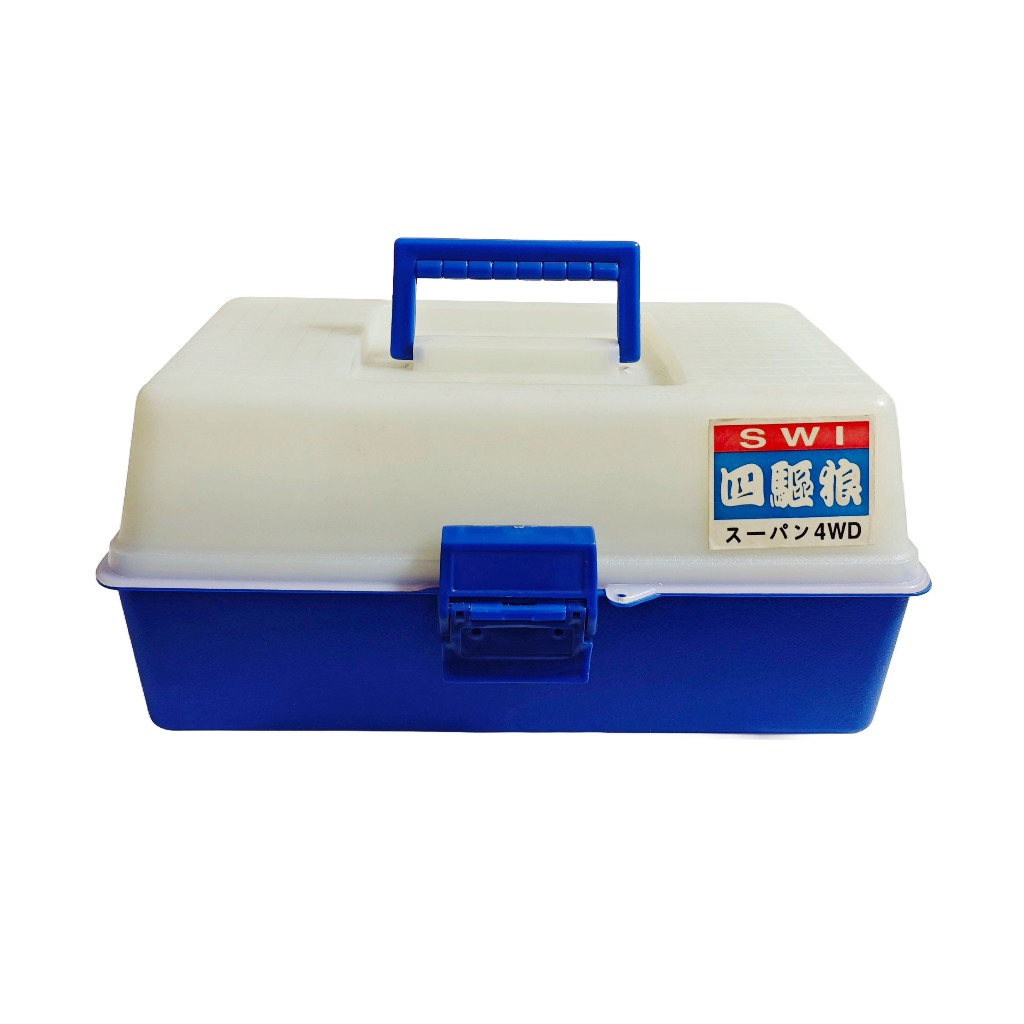 四驅車 工具箱 四驅狼 SWI 工具盒 空箱 藍白 零件箱 二手 台北市 | 蝦皮購物