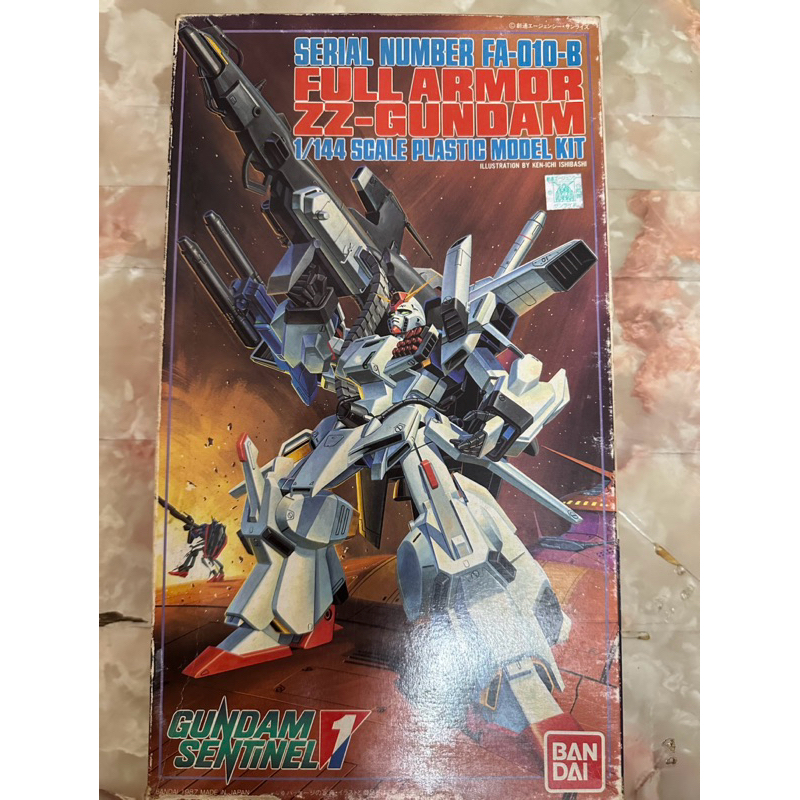 1987年 1/144 FULL ARMOR ZZ GUNDAM FA-010-B全裝甲型ZZ鋼彈 老模復古 | 蝦皮購物