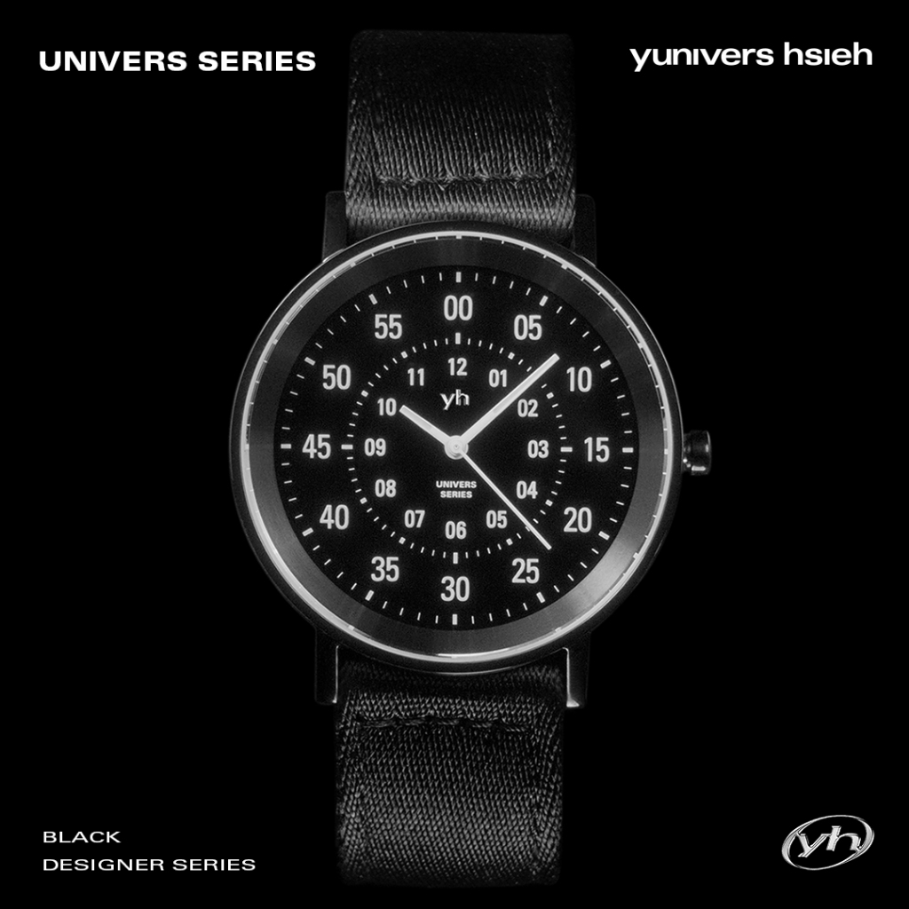 墨黑款｜宇宙時序系列手錶｜BLACK｜UNIVERS SERIES｜DESIGNER SERIES | 蝦皮購物