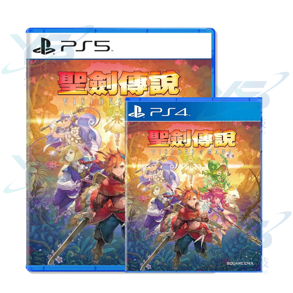 Ps5 Ps4 聖劍傳說 Visions Of Mana 中文一般版 蝦皮購物