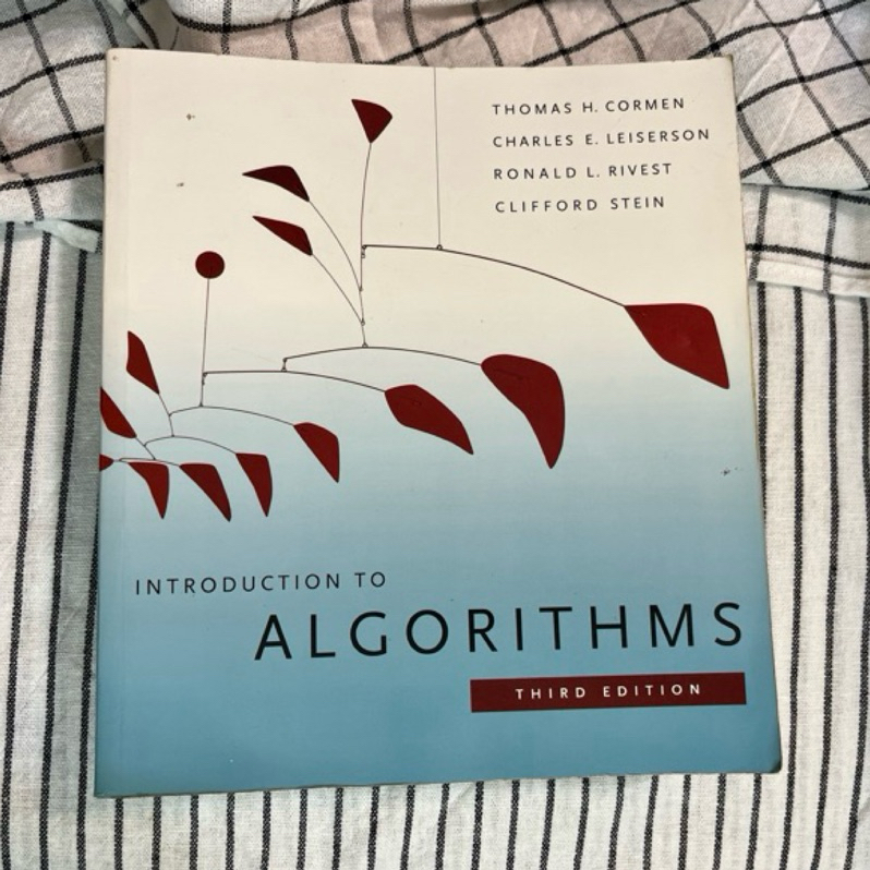 二手書 演算法 Introduction to ALGORITHMS 3/e 資工 資管 原文書 演算法聖經 | 蝦皮購物