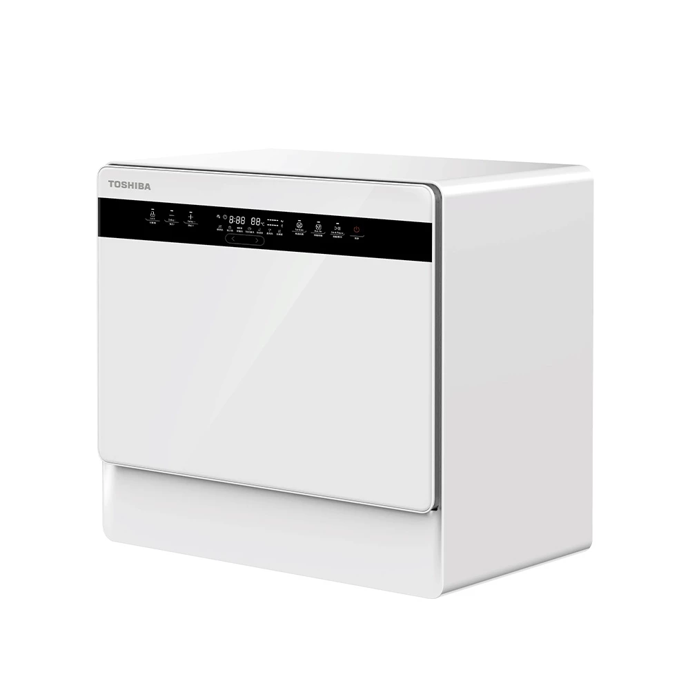 【租屋族的洗碗救星】TOSHIBA 東芝 6人份免安裝自吸水洗碗機 DW-05T1-TW 深度推薦與評測