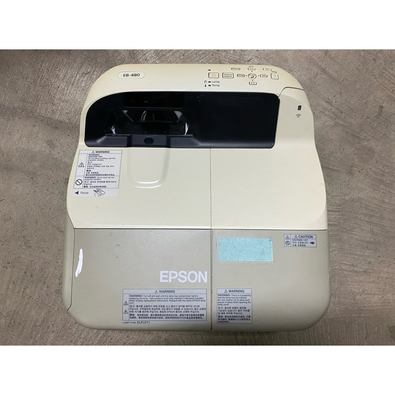 EPSON EB-480 反射式超短焦投影機 | 蝦皮購物