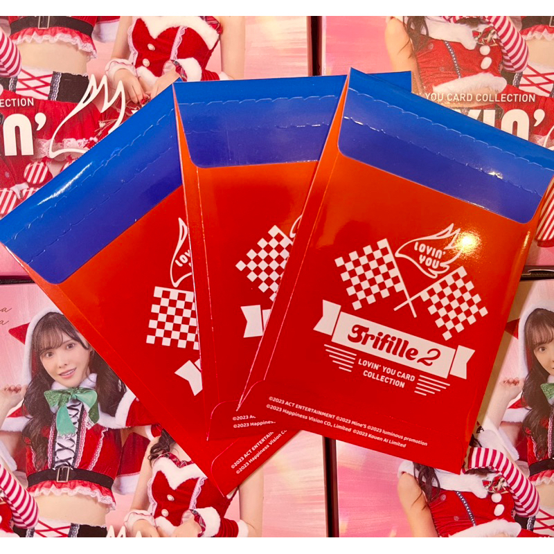 日本Lovin You Trifille vol.2 TRE 全新未拆卡包新有菜宮下玲奈