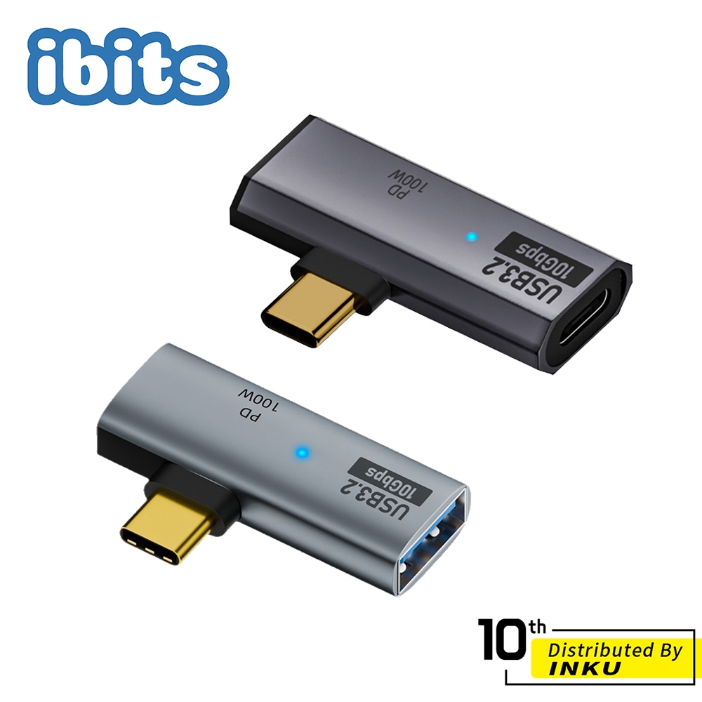 ibits MDD TypeC一分二 轉接頭 PD100W快充 OTG數據傳輸 USB3.2 | 蝦皮購物