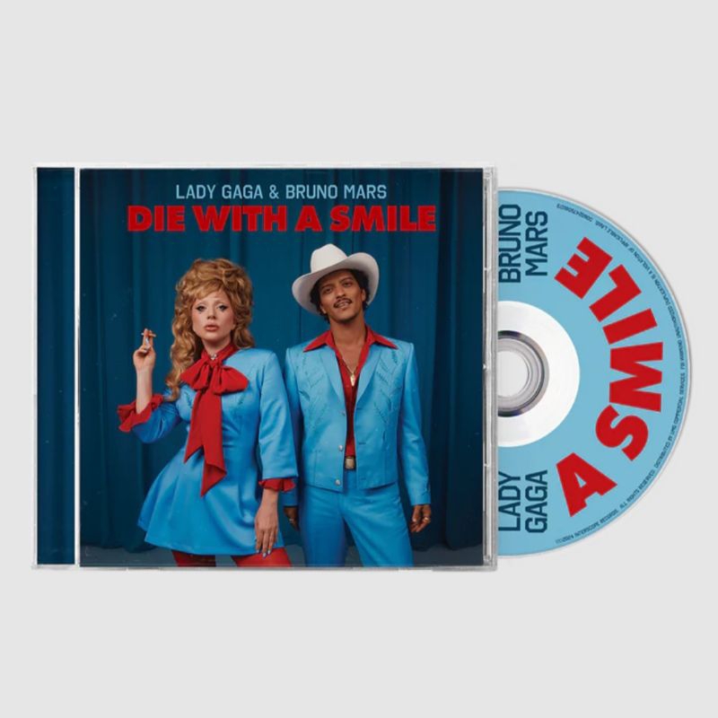 Lady Gaga & Bruno Mars Die With A Smile 進口版 單曲 CD 蝦皮購物