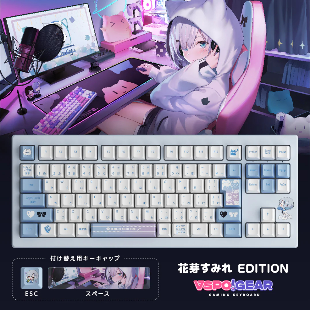 花芽すみれ ガラスマウスパッド VALORANT】ガラスマウスパッド初めて使うよ【ぶいすぽっ！/花芽